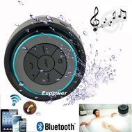 Expower(R) Touch Control Waterproof Dustproof Wireless Portable Bluetooth Speaker With Temperature and Humidity... N8
