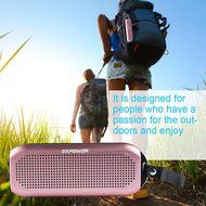 Expower(R) Touch Control Waterproof Dustproof Wireless Portable Bluetooth Speaker With Temperature and Humidity... N20