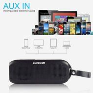 Expower(R) Touch Control Waterproof Dustproof Wireless Portable Bluetooth Speaker With Temperature and Humidity... N26
