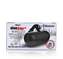 2BOOM Bass King Jr, Sturdy and Loud Wireless Speaker Black N3