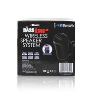 2BOOM Bass King Jr, Sturdy and Loud Wireless Speaker Black N5