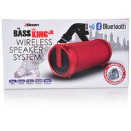 2BOOM Bass King Jr, Sturdy and Loud Wireless Speaker Black N10