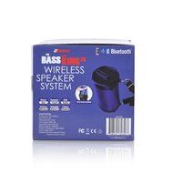 2BOOM Bass King Jr, Sturdy and Loud Wireless Speaker Black N16