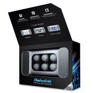 iSound ISOUND-5379 Mini Dancing Lights Bluetooth Speaker (Black) N8
