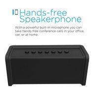 Ematic Bluetooth Wireless Speaker &amp; Speakerphone for iPhone, iPad, iPod, Android, Tablets &amp; Smartphones, Red N8