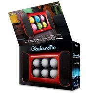 iSound iGlowSound Pro Dancing Light Bluetooth Speaker (Red) N3