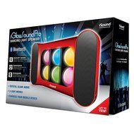 iSound iGlowSound Pro Dancing Light Bluetooth Speaker (Red) N4