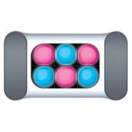iSound iGlowSound Pro Dancing Light Bluetooth Speaker (Red) N17