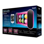iSound iGlowSound Pro Dancing Light Bluetooth Speaker (Red) N25