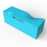 Megadream Bluetooth 3.0 Portable 5W Powerful Sound Subwoofer Hands-free Speaker for iPhone 7 6S 6 Plus 5S Samsung... N15