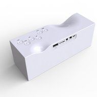 Megadream Bluetooth 3.0 Portable 5W Powerful Sound Subwoofer Hands-free Speaker for iPhone 7 6S 6 Plus 5S Samsung... N24