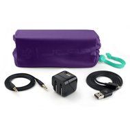 JLab Audio Crasher MINI, METAL BUILD Portable Splashproof Bluetooth Speaker with 10 Hour Battery - Black N21