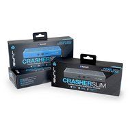 JLab Audio Crasher MINI, METAL BUILD Portable Splashproof Bluetooth Speaker with 10 Hour Battery - Black N29