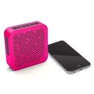JLab Audio Crasher MINI, METAL BUILD Portable Splashproof Bluetooth Speaker with 10 Hour Battery - Black N35
