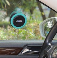 HULKER 002 Outdoor Bluetooth Speaker &ndash; Unbreakable, Dust-Proof - Built In Mic &ndash; Hands-free ,with Sucker ,Portable... N5