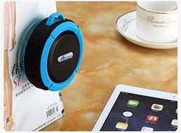 HULKER 002 Outdoor Bluetooth Speaker &ndash; Unbreakable, Dust-Proof - Built In Mic &ndash; Hands-free ,with Sucker ,Portable... N6