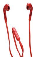 2BOOM Noise Isolating Sport Wired Earbuds Headphones with Microphone and Volume Control Blue N4