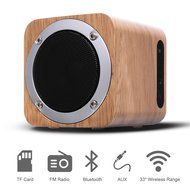 Bluetooth Speaker Wood, ZENBRE F3 6W Portable Bluetooth 4.0 Speakers with 10h Play Time, Wireless Computer Speaker... N9