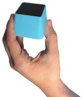 VIBE SOUND VSAU-513-BLK Bluetooth Rhombo Speaker for Smartphones - Retail Packaging - Black N22