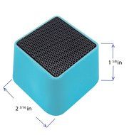 VIBE SOUND VSAU-513-BLK Bluetooth Rhombo Speaker for Smartphones - Retail Packaging - Black N24
