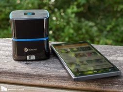 Portable Speakers, iClever 5W Enhanced Bass Portable Bluetooth 4.0 Speaker with Build-in Mic and 12hr Playtime N7