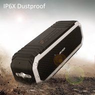 Archeer A226 Portable Bluetooth Speakers Outdoor Sport Shower Wireless Speaker with Light, Clip, Microphone, Silver N2