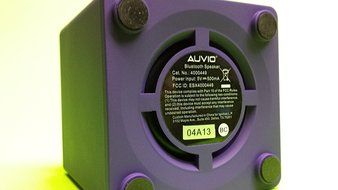 Auvio 1.5 Watt Portable Bluetooth Speaker-Purple N4