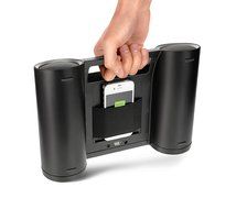 Eton Rukus Portable Bluetooth Solar Powered Wireless Speaker System (White) - (NRKS100W) N6