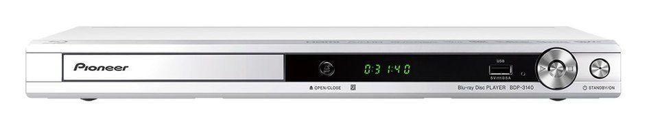 Pioneer Blu-ray player up-scaling / voice with a quick reference to the retarded seen playing featured white BDP...