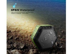 SolidPin Portable Wireless Bluetooth Waterproof Stereo Speaker for Indoor/Outdoor, Shower, Cycle, Camping, Hiking... N6