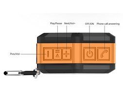 SolidPin Portable Wireless Bluetooth Waterproof Stereo Speaker for Indoor/Outdoor, Shower, Cycle, Camping, Hiking... N14