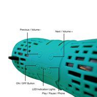 HammerHead IPX6 Shockproof Dustproof Waterproof Rugged Portable 12 Watt Bluetooth Speaker with Built-in Mic and... N21
