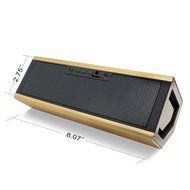 SUNMAY Portable Wireless Bluetooth Stereo Speaker Two-channel TF Card Play 2000MAH Battery Aluminium Shell Material...