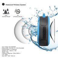 Waterproof Bluetooth Mini Speaker, Costech Portable IP65 Waterproof 5W with Mic and Removable Suction Cup Use... N4