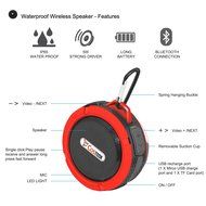 Waterproof Bluetooth Mini Speaker, Costech Portable IP65 Waterproof 5W with Mic and Removable Suction Cup Use... N10
