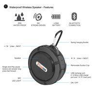 Waterproof Bluetooth Mini Speaker, Costech Portable IP65 Waterproof 5W with Mic and Removable Suction Cup Use... N17