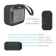 Portable Waterproof Bluetooth Speaker, Wireless, Indoor/Outdoor Mini Shower Speaker, With 8 Hour Rechargeable... N5