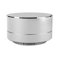 Hrph A10 Wireless Bluetooth Speakers LED Metal Steel Mini Portable Speaker Smart Hands Free Speaker With FM Support...