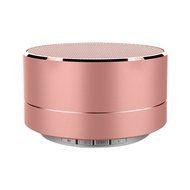 Hrph A10 Wireless Bluetooth Speakers LED Metal Steel Mini Portable Speaker Smart Hands Free Speaker With FM Support... N2