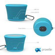 Waterproof Bluetooth Speaker - Portable and Rugged w/ Built-in Microphone N10