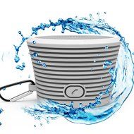 Waterproof Bluetooth Speaker - Portable and Rugged w/ Built-in Microphone N21