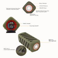 SCS ETC Portable Wireless Bluetooth Speaker with 7000mAh Power Bank-3D Surround Sound Outdoor Sports Speakers-... N5