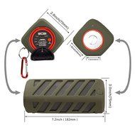 SCS ETC Portable Wireless Bluetooth Speaker with 7000mAh Power Bank-3D Surround Sound Outdoor Sports Speakers-... N8