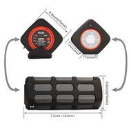 SCS ETC Portable Wireless Bluetooth Speaker with 7000mAh Power Bank-3D Surround Sound Outdoor Sports Speakers-... N17