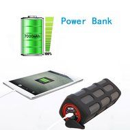 SCS ETC Portable Wireless Bluetooth Speaker with 7000mAh Power Bank-3D Surround Sound Outdoor Sports Speakers-... N18