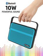 Bluetooth Speakers, Trendwoo 10W Powerful Portable Wireless Stereo Speaker Waterproof with Carrying Handle ( Dual... N2