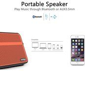 Bluetooth Speakers, Trendwoo 10W Powerful Portable Wireless Stereo Speaker Waterproof with Carrying Handle ( Dual... N11