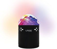 URGE Basics Portable Bluetooth Wireless Party Speaker With Built-In Disco Style Party Light Show