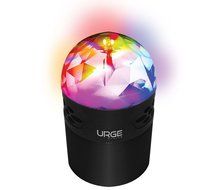 URGE Basics Portable Bluetooth Wireless Party Speaker With Built-In Disco Style Party Light Show N2