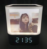 GoldMice 4 in 1 Portable Wireless Bluetooth 4.0 Speaker with Dimmable Touch Sensor LED Lamp light, Alarm Clock... N6